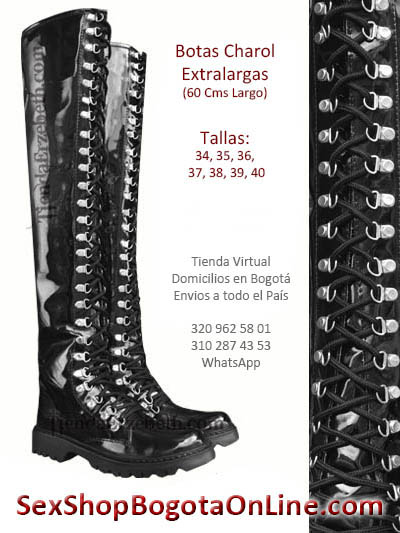 botas charol brillantes bogota fetish cuero cuerina sinteticos sex shop sado eroticas exoticas sensuales disfraces sexuales