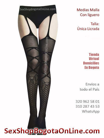 medias liguero negras diseno sexy eroticas sensual ropa lenceria licrada exotica envios todo el pais bodega medellin neiva cartagena